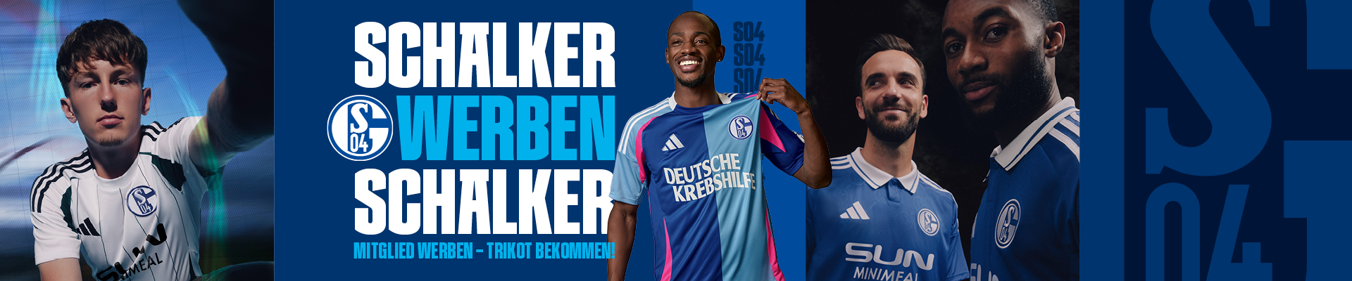 Schalker werben Schalker